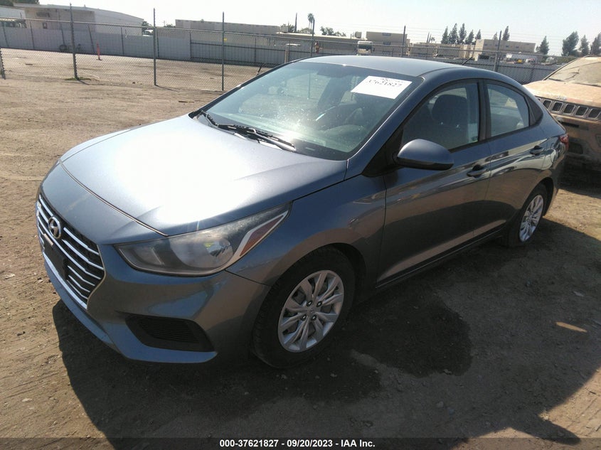 VIN 3KPC24A31KE062587 2019 HYUNDAI ACCENT SE