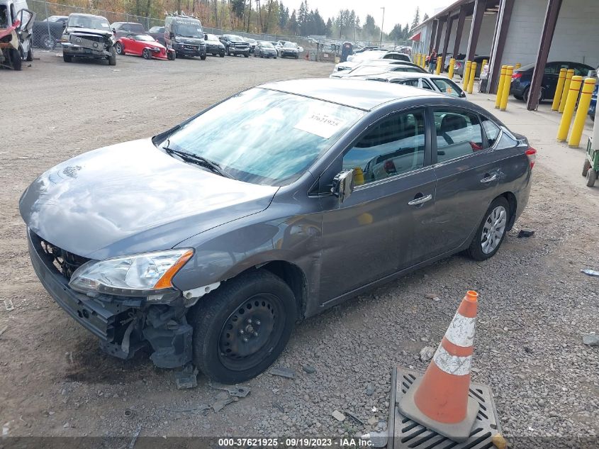 2015 NISSAN SENTRA S - 3N1AB7AP9FY282188