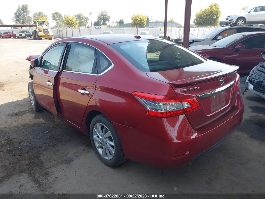 2015 NISSAN SENTRA S/SV/SR/SL - 3N1AB7AP8FY304990