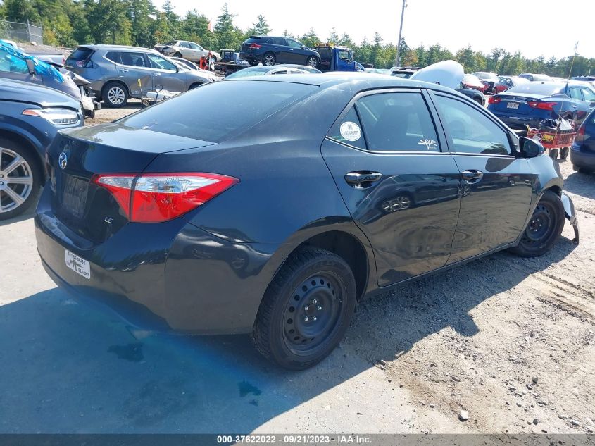 2016 TOYOTA COROLLA L/LE/S/S PLUS/LE PLUS - 2T1BURHE1GC663630