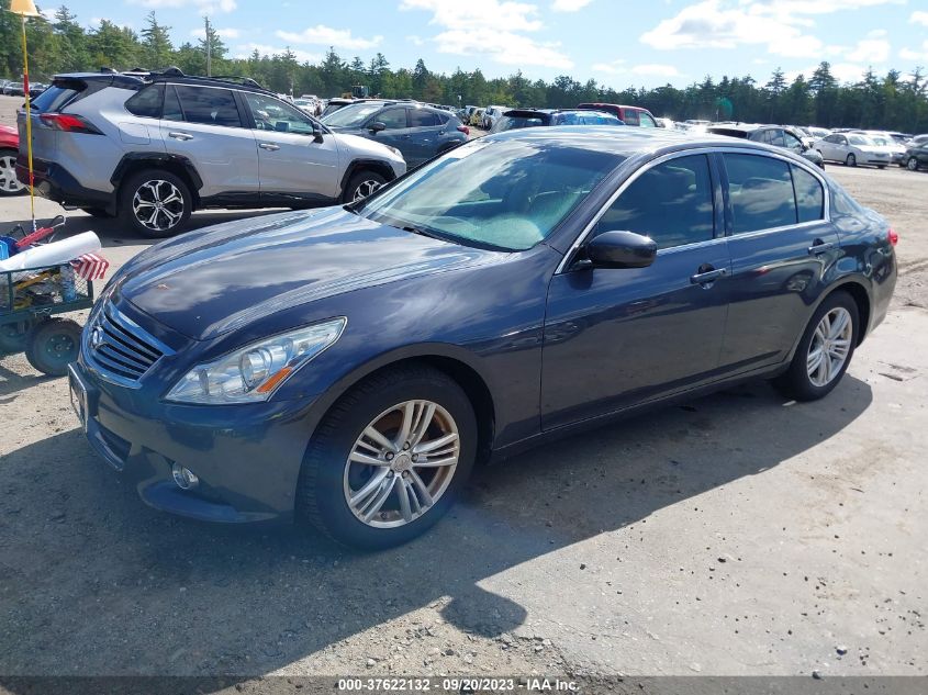 2013 INFINITI G37 SEDAN X JN1CV6ARXDM355547