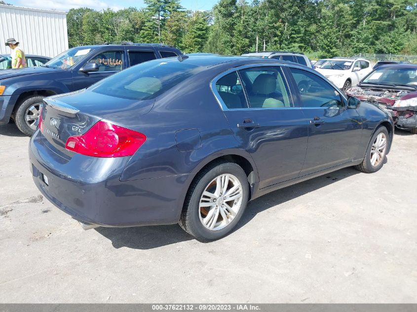2013 INFINITI G37 SEDAN X JN1CV6ARXDM355547