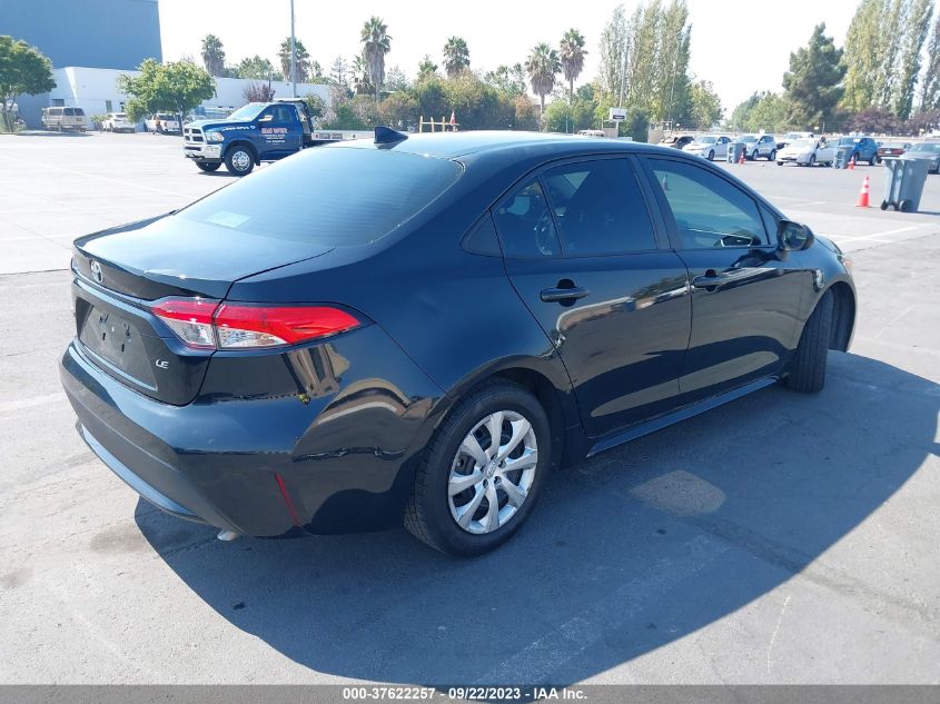 VIN 5YFEPRAE5LP072225 2020 TOYOTA COROLLA LE