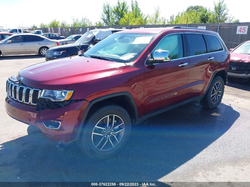 2022 JEEP GRAND CHEROKEE WK LIMITED - 1C4RJFBG1NC139268