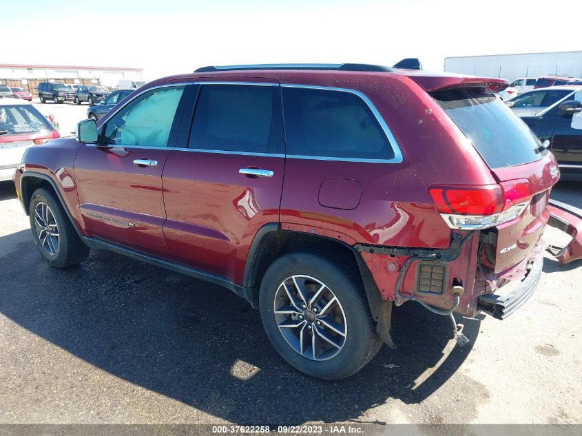 2022 JEEP GRAND CHEROKEE WK LIMITED - 1C4RJFBG1NC139268