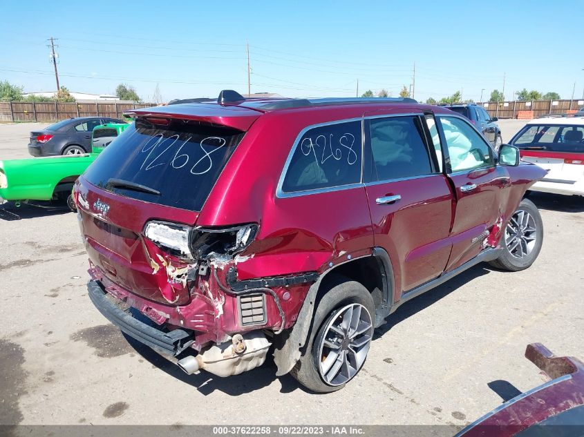 2022 JEEP GRAND CHEROKEE WK LIMITED - 1C4RJFBG1NC139268