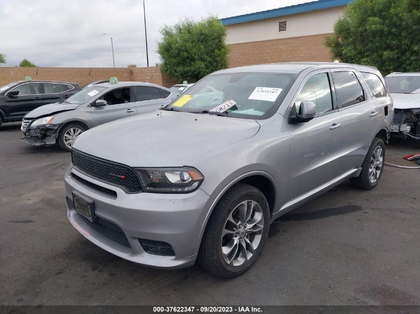 2019 DODGE DURANGO GT PLUS - 1C4RDJDG5KC744249