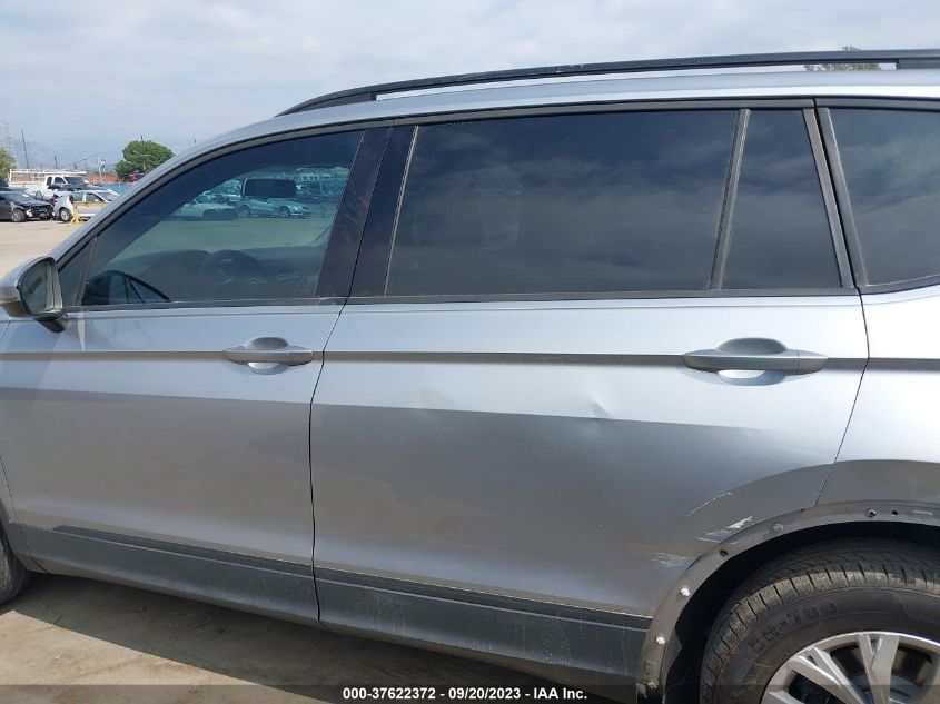 2019 VOLKSWAGEN TIGUAN S - 3VV1B7AX9KM195536