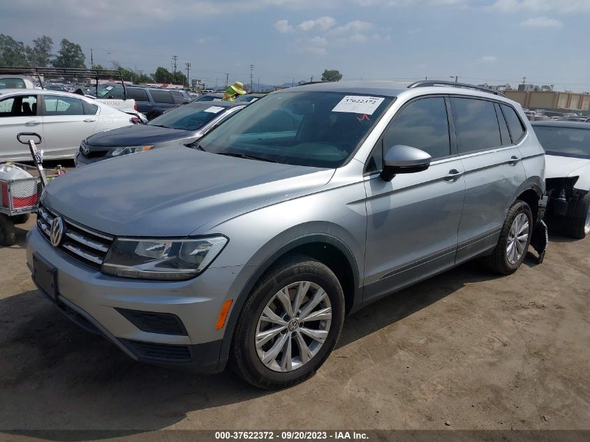 2019 VOLKSWAGEN TIGUAN S - 3VV1B7AX9KM195536