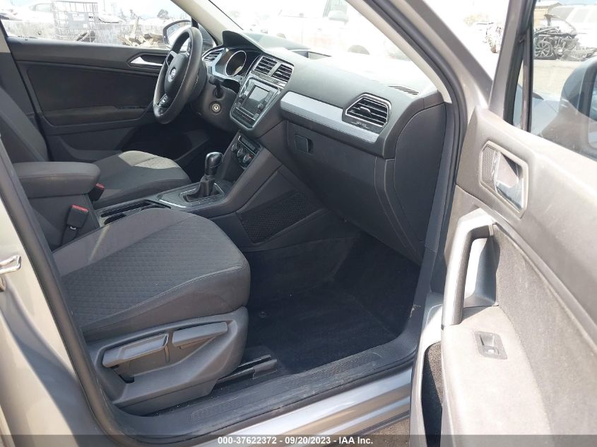 2019 VOLKSWAGEN TIGUAN S - 3VV1B7AX9KM195536