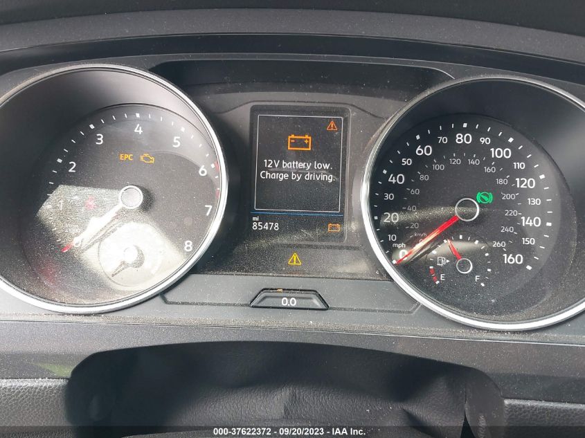 2019 VOLKSWAGEN TIGUAN S - 3VV1B7AX9KM195536