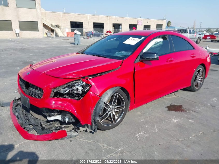 VIN WDDSJ4EB0JN579587 2018 MERCEDES-BENZ CLA no.2