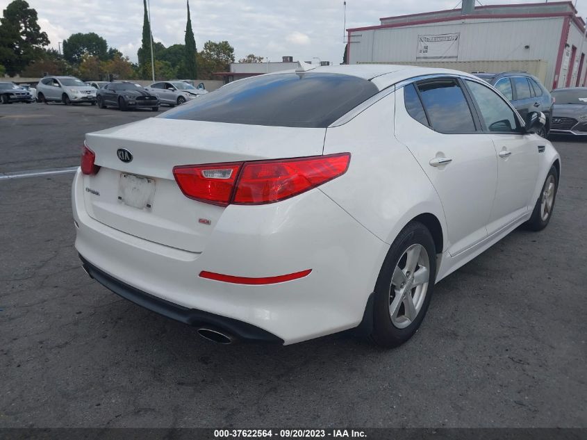 2015 KIA OPTIMA LX - KNAGM4A75F5664017