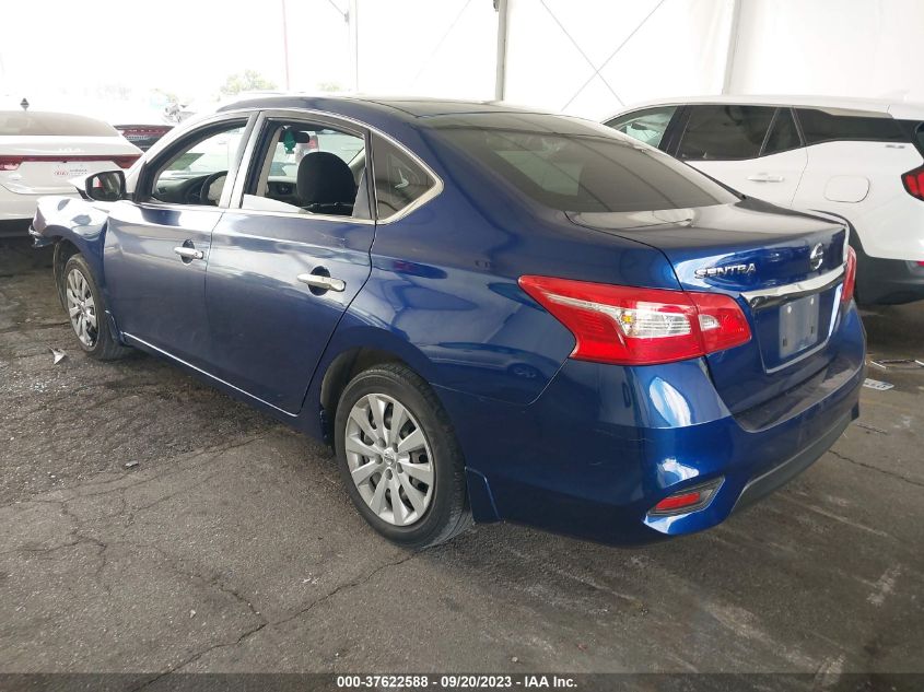 2019 NISSAN SENTRA S/SV/SR/SL - 3N1AB7AP1KY274208