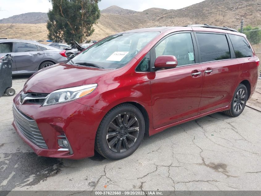 5TDYZ3DC6KS003127 2019 TOYOTA SIENNA, photo no. 2