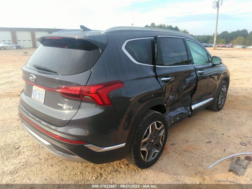 2022 HYUNDAI SANTA FE HYBRID SEL PREMIUM KM8S3DA10NU030979