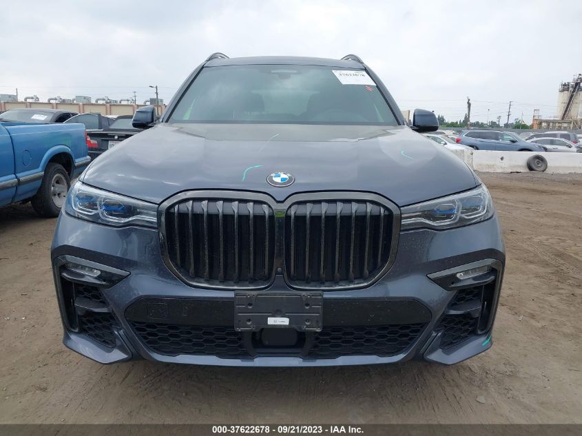 2021 BMW X7 M50I 5UXCX6C05M9F08829