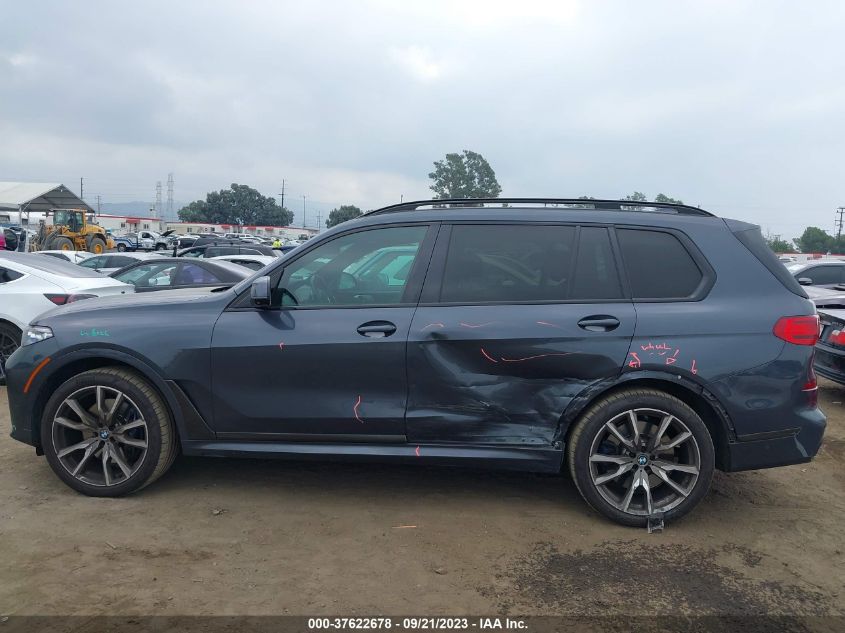 2021 BMW X7 M50I 5UXCX6C05M9F08829