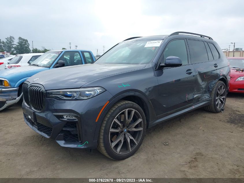 2021 BMW X7 M50I 5UXCX6C05M9F08829
