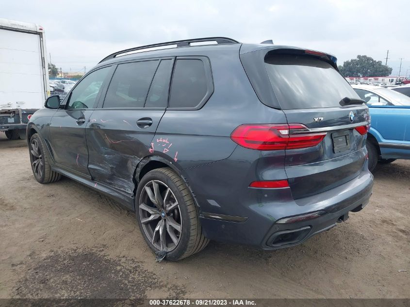 2021 BMW X7 M50I 5UXCX6C05M9F08829