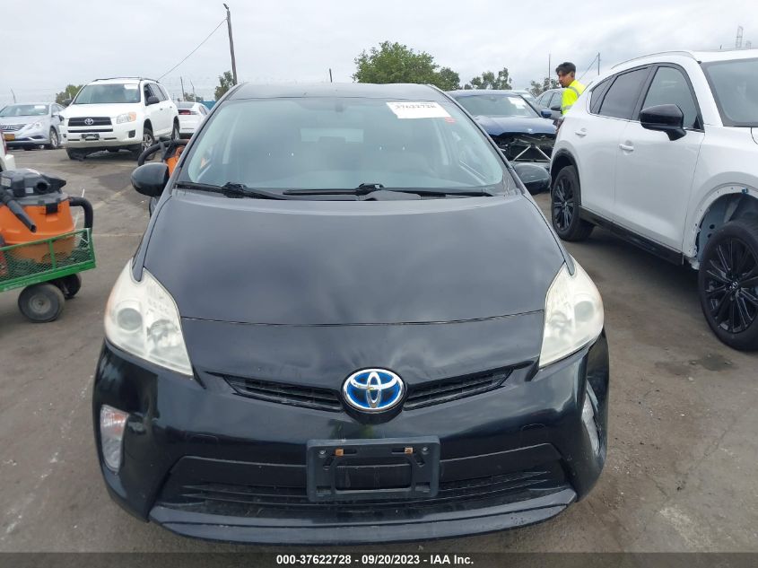 2013 TOYOTA PRIUS ONE/TWO/THREE/FOUR/FIVE - JTDKN3DU6D5568402