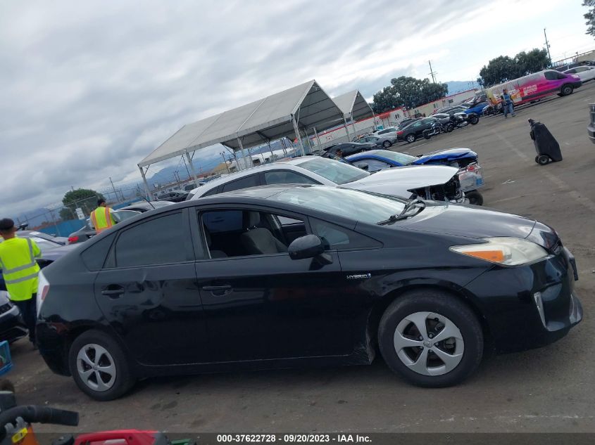2013 TOYOTA PRIUS ONE/TWO/THREE/FOUR/FIVE - JTDKN3DU6D5568402