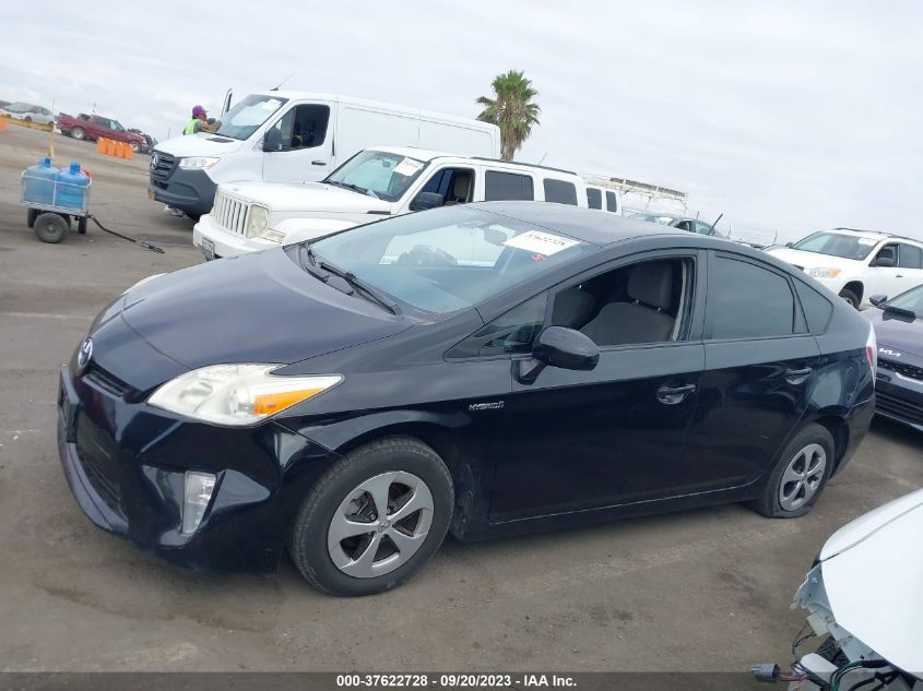 2013 TOYOTA PRIUS ONE/TWO/THREE/FOUR/FIVE - JTDKN3DU6D5568402