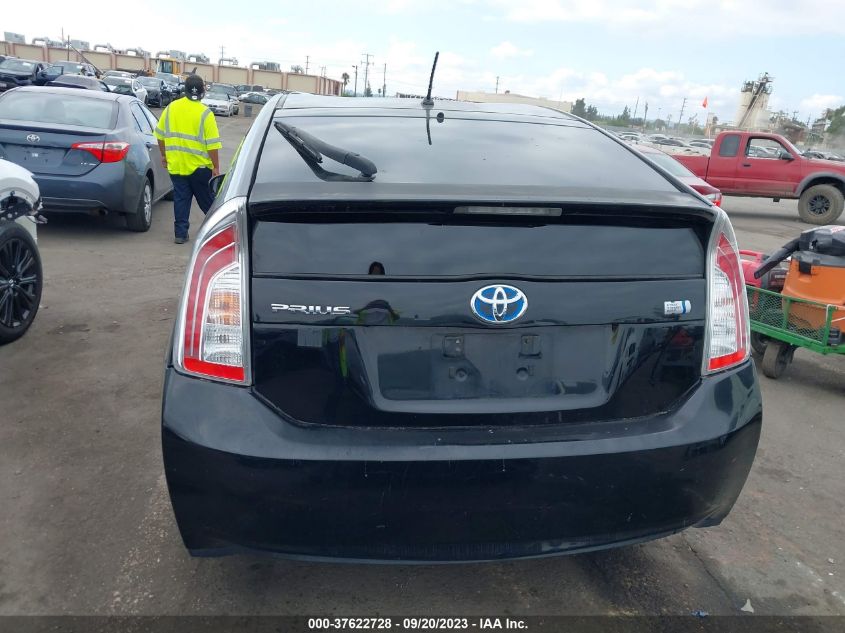2013 TOYOTA PRIUS ONE/TWO/THREE/FOUR/FIVE - JTDKN3DU6D5568402