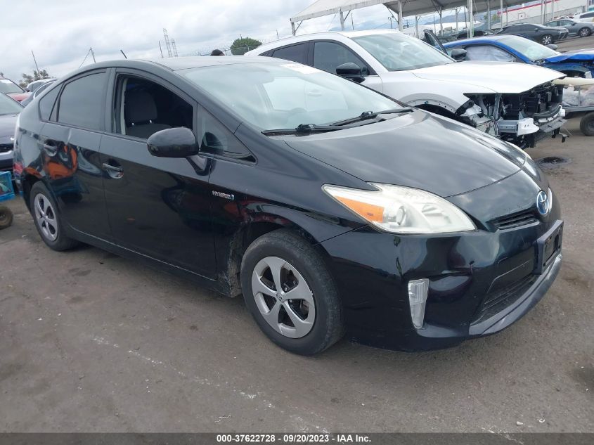 2013 TOYOTA PRIUS ONE/TWO/THREE/FOUR/FIVE - JTDKN3DU6D5568402