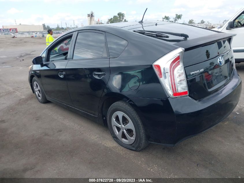 2013 TOYOTA PRIUS ONE/TWO/THREE/FOUR/FIVE - JTDKN3DU6D5568402