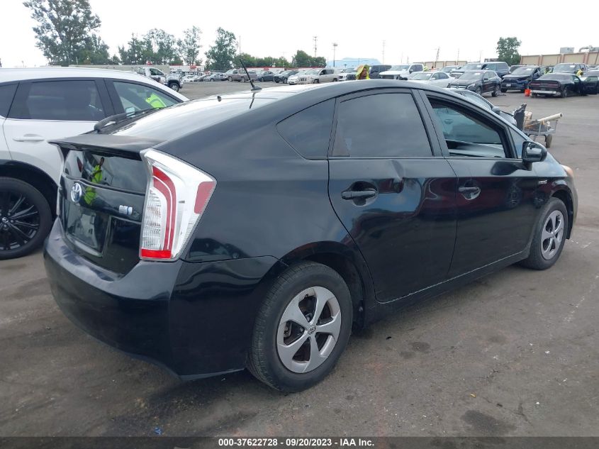2013 TOYOTA PRIUS ONE/TWO/THREE/FOUR/FIVE - JTDKN3DU6D5568402
