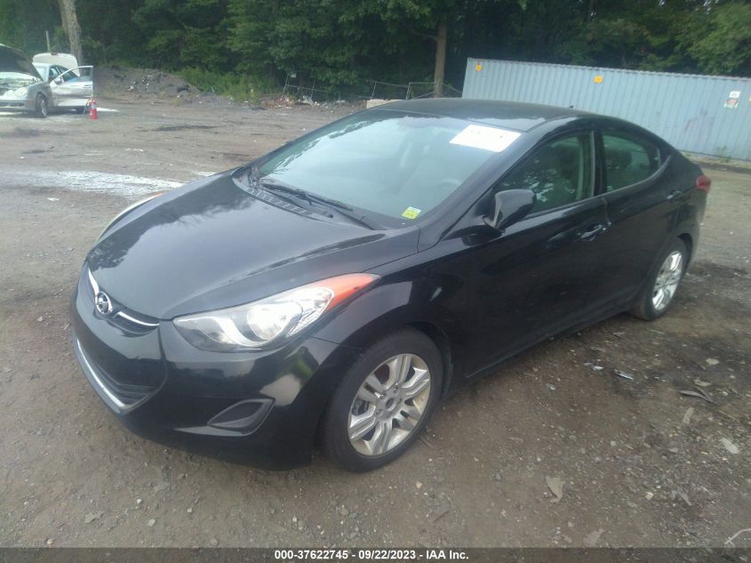 2013 HYUNDAI ELANTRA GLS PZEV - KMHDH4AE8DU630015