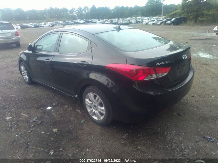 2013 HYUNDAI ELANTRA GLS PZEV - KMHDH4AE8DU630015
