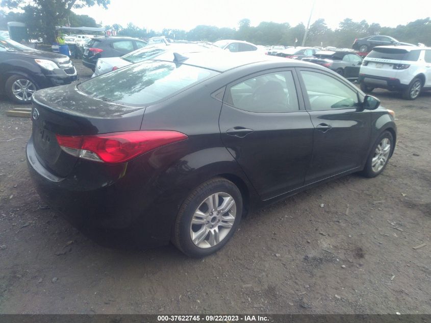 2013 HYUNDAI ELANTRA GLS PZEV - KMHDH4AE8DU630015