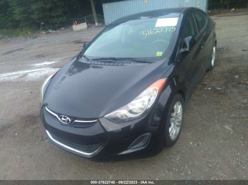 2013 HYUNDAI ELANTRA GLS PZEV - KMHDH4AE8DU630015