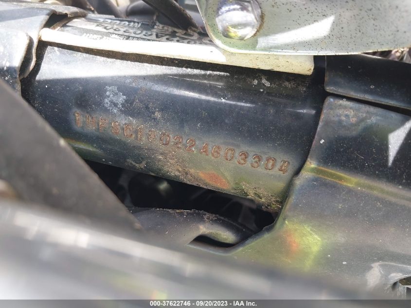 2002 HONDA VT1100 C 1HFSC18022A603304