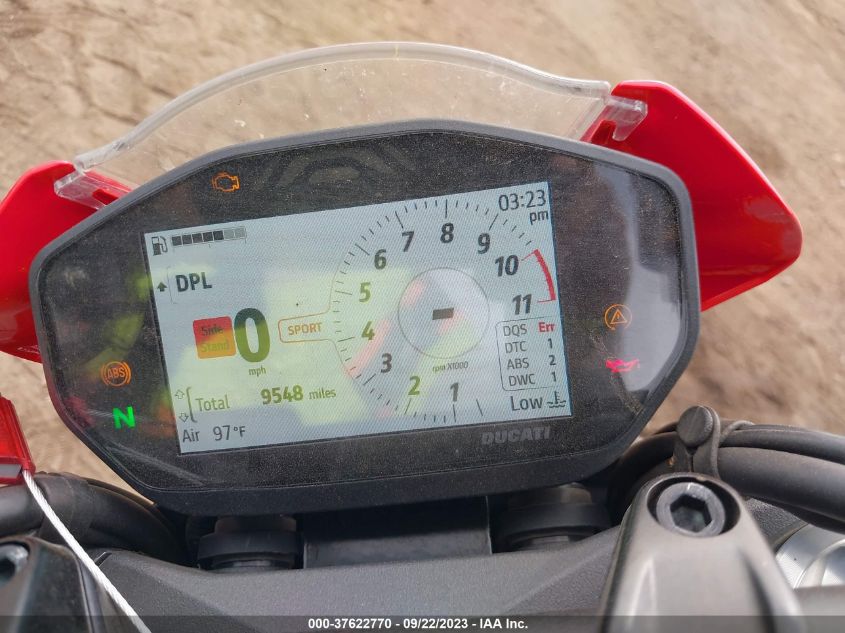 2022 DUCATI MONSTER - ZDMMAMDT8NB003299