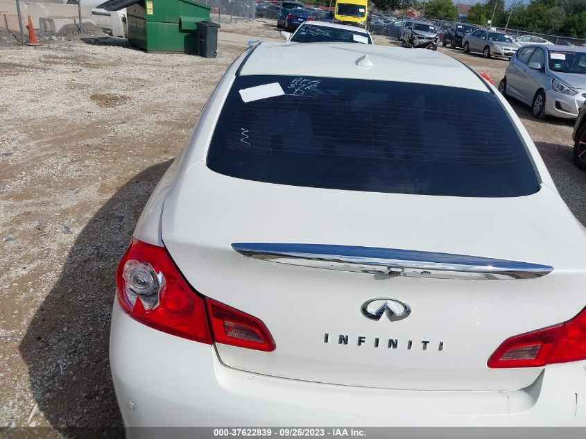 2013 INFINITI G37 JOURNEY - JN1CV6AP0DM718386
