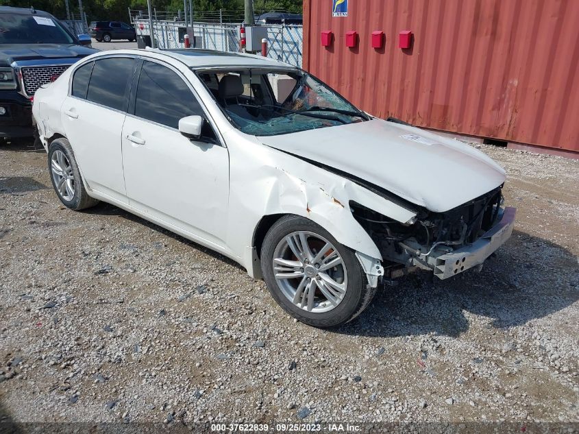 2013 INFINITI G37 JOURNEY - JN1CV6AP0DM718386