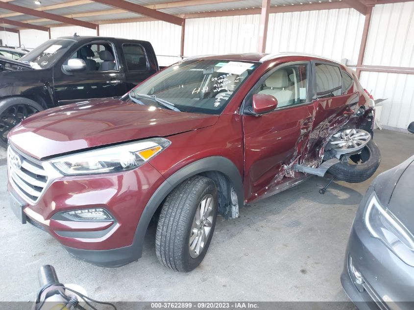VIN KM8J3CA46JU617536 2018 HYUNDAI TUCSON LIMITED/SPORT AND ECO/SE