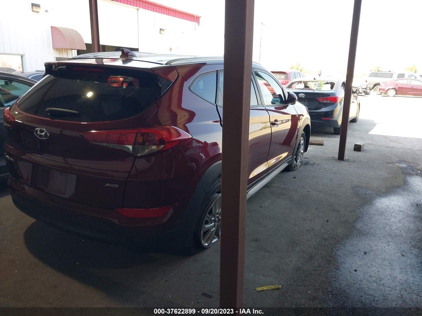 VIN KM8J3CA46JU617536 2018 HYUNDAI TUCSON LIMITED/SPORT AND ECO/SE