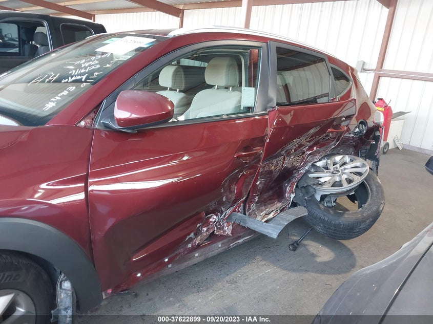 VIN KM8J3CA46JU617536 2018 HYUNDAI TUCSON LIMITED/SPORT AND ECO/SE
