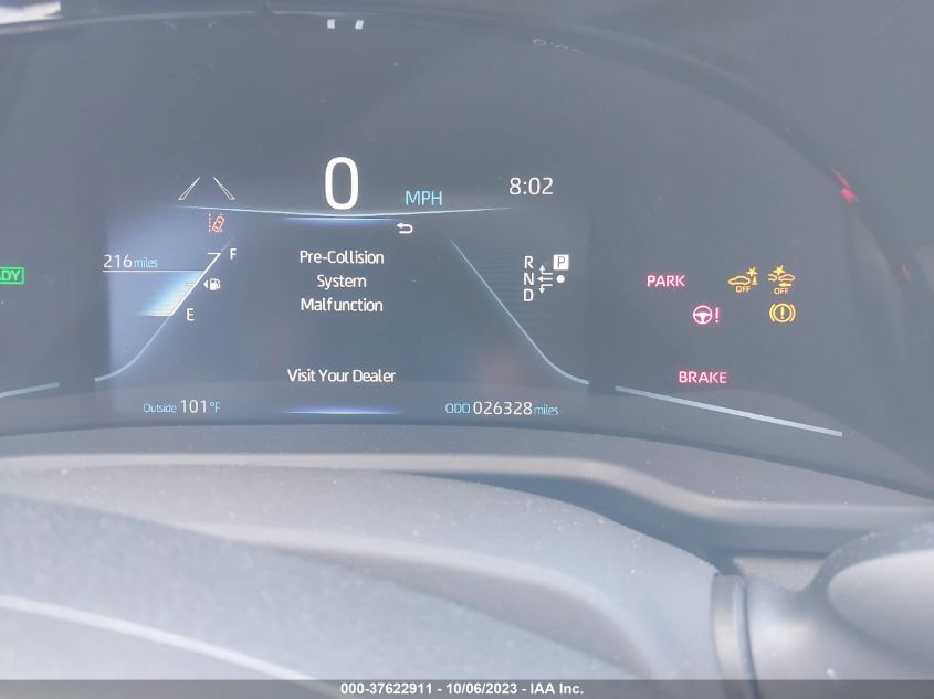 VIN JTDAAAAA8NA007570 Toyota Mirai XLE/LIMITED 2022 7