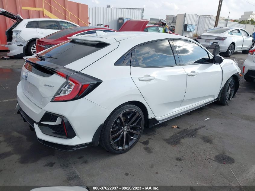 SHHFK7H4XMU406362 Honda Civic Hatchback SPORT 4