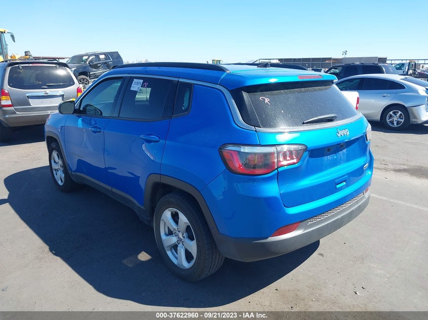 VIN 3C4NJCBB8KT832775 2019 JEEP COMPASS LATITUDE