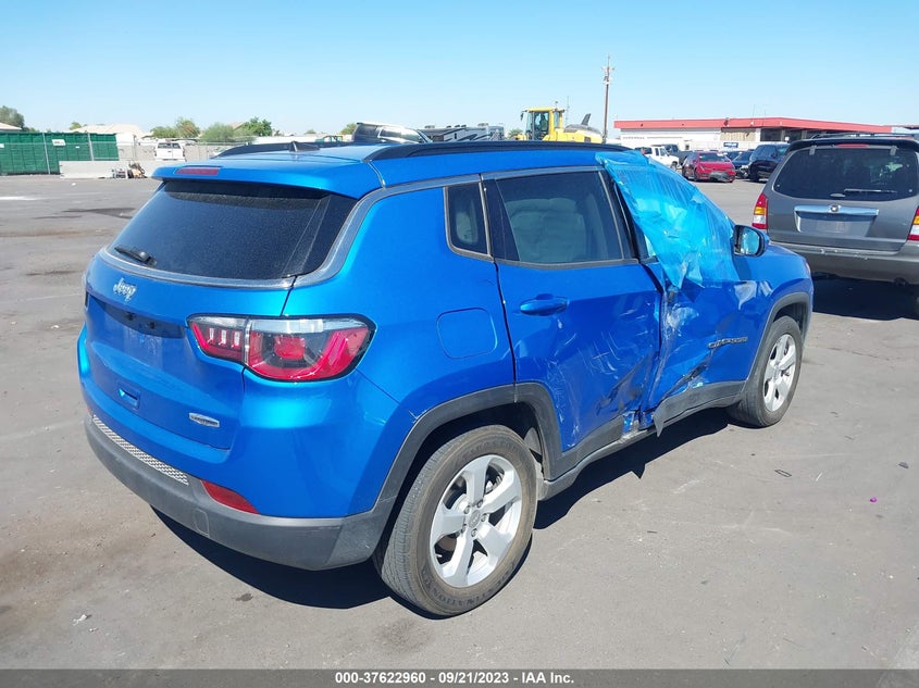 VIN 3C4NJCBB8KT832775 2019 JEEP COMPASS LATITUDE