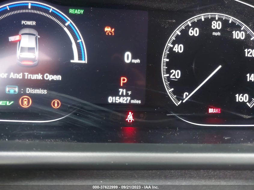VIN 1HGCV3F2XNA037505 2022 HONDA ACCORD HYBRID SPORT