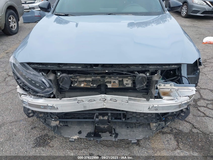 VIN 1HGCV3F2XNA037505 2022 HONDA ACCORD HYBRID SPORT