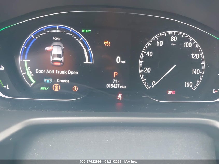 VIN 1HGCV3F2XNA037505 2022 HONDA ACCORD HYBRID SPORT