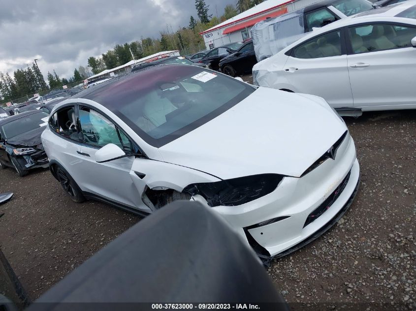 7SAXCBE68PF375728 TESLA MODEL X PLAID 2023